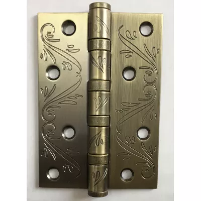 Петли универсальные ADDEN BAU 100X70X2.5 4BB FLO ANTIC BRONZE Античная бронза