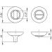 Ручка Fuaro (Фуаро) поворотная BK6 RM AB/GP-7